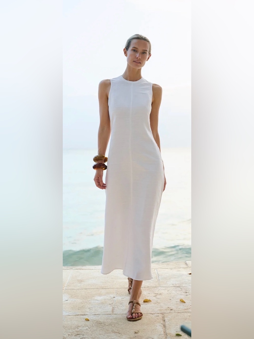 NWT Julia AMORY Slim Jane Dress Dupioni Silk White “Blanc” | M
